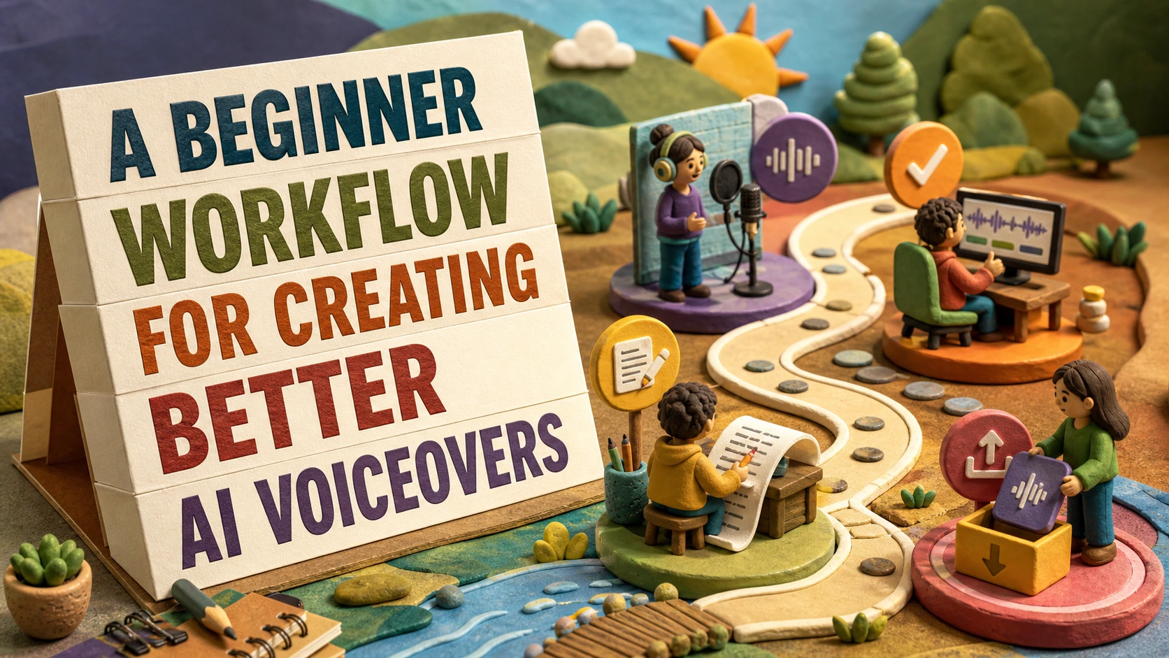 A Beginner Workflow for Creating Better AI Voiceovers — TtsPlus guide illustration