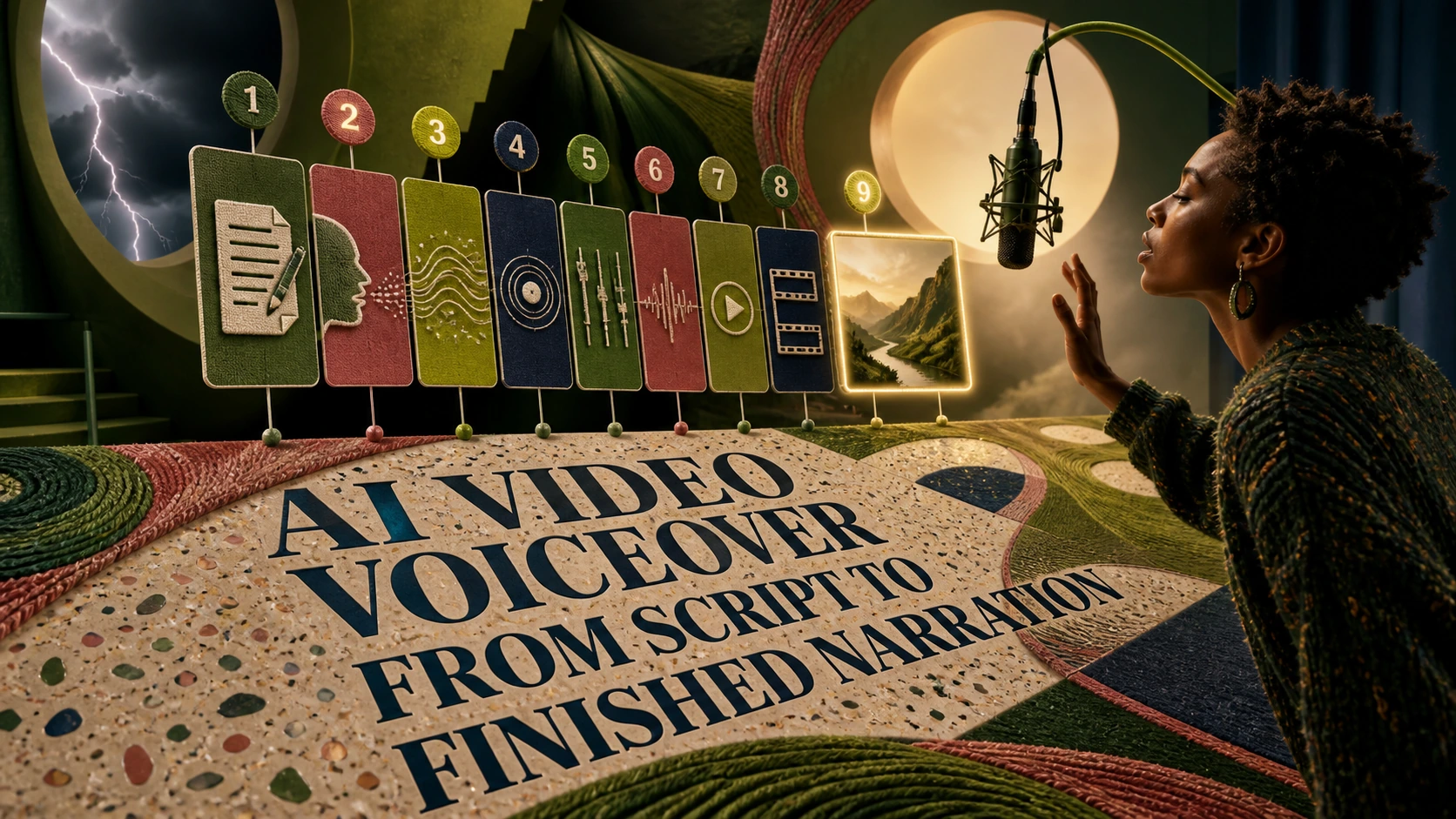 AI Video Voiceover: From Script to Finished Narration — TtsPlus guide illustration