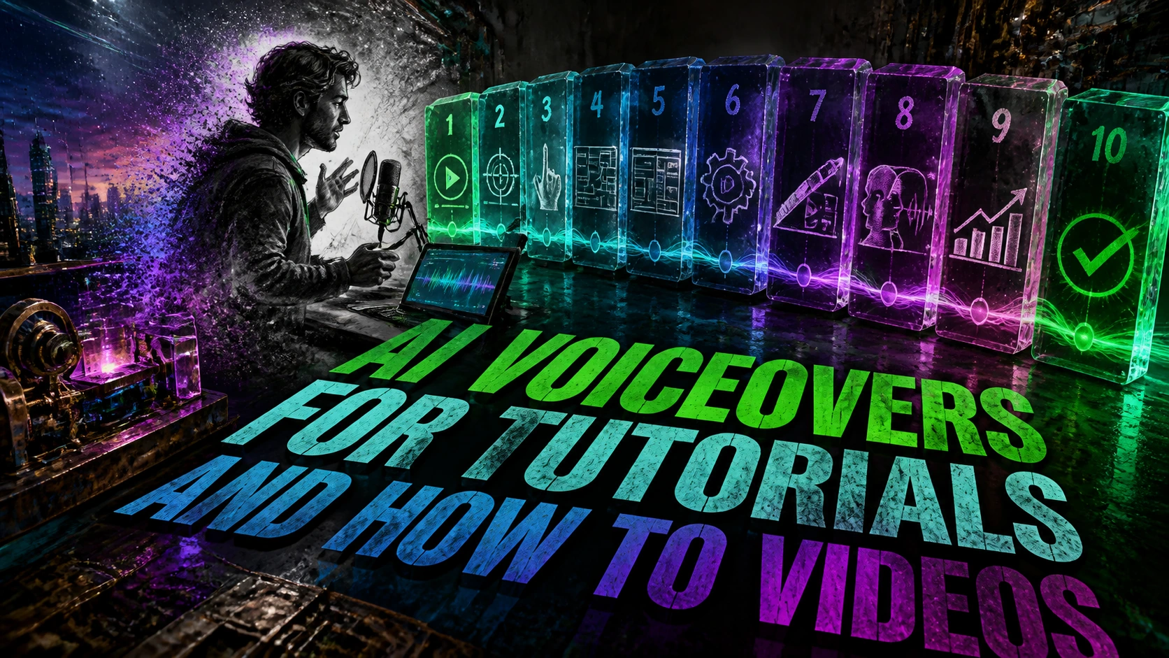 AI Voiceovers for Tutorials and How-To Videos — TtsPlus guide illustration
