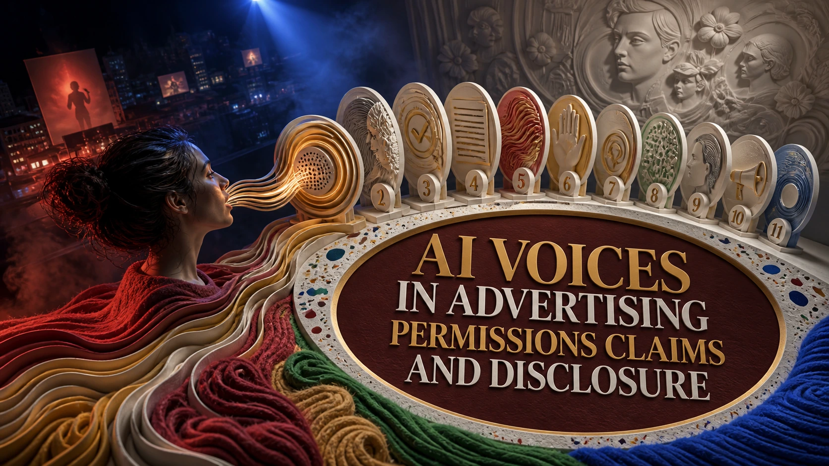 AI Voices in Advertising: Permissions, Claims and Disclosure — TtsPlus guide illustration