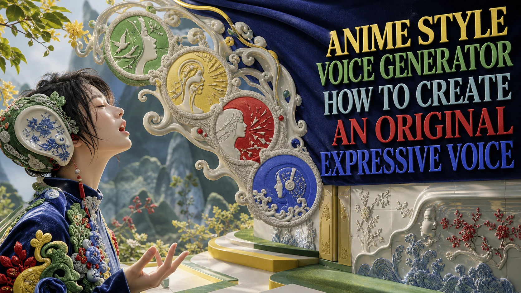 Anime-Style Voice Generator: How to Create an Original Expressive Voice — TtsPlus guide illustration
