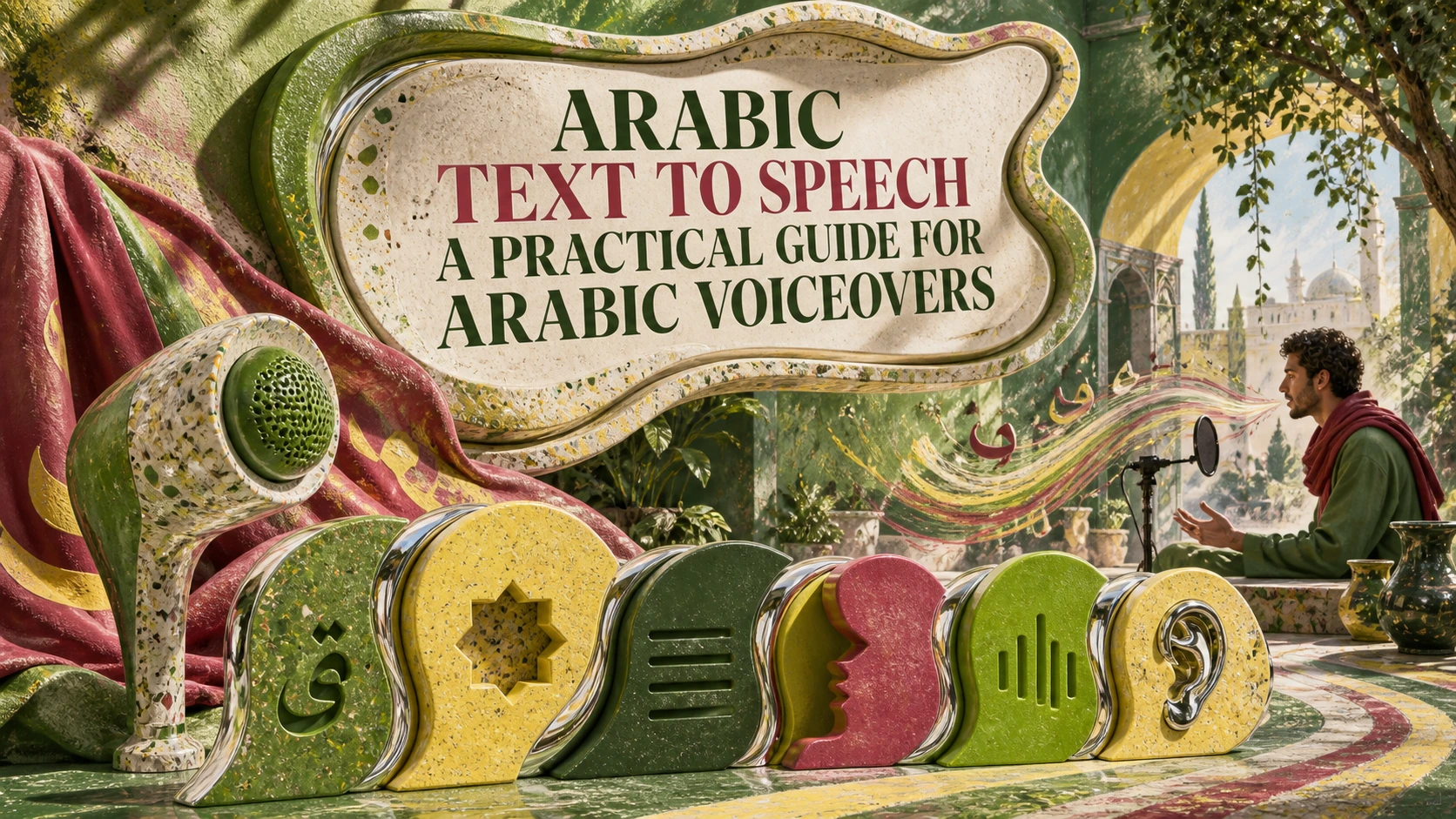 Arabic Text to Speech: A Practical Guide for Arabic Voiceovers — TtsPlus guide illustration