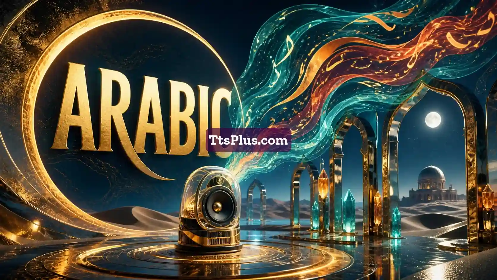 Arabic Text to Speech illustration