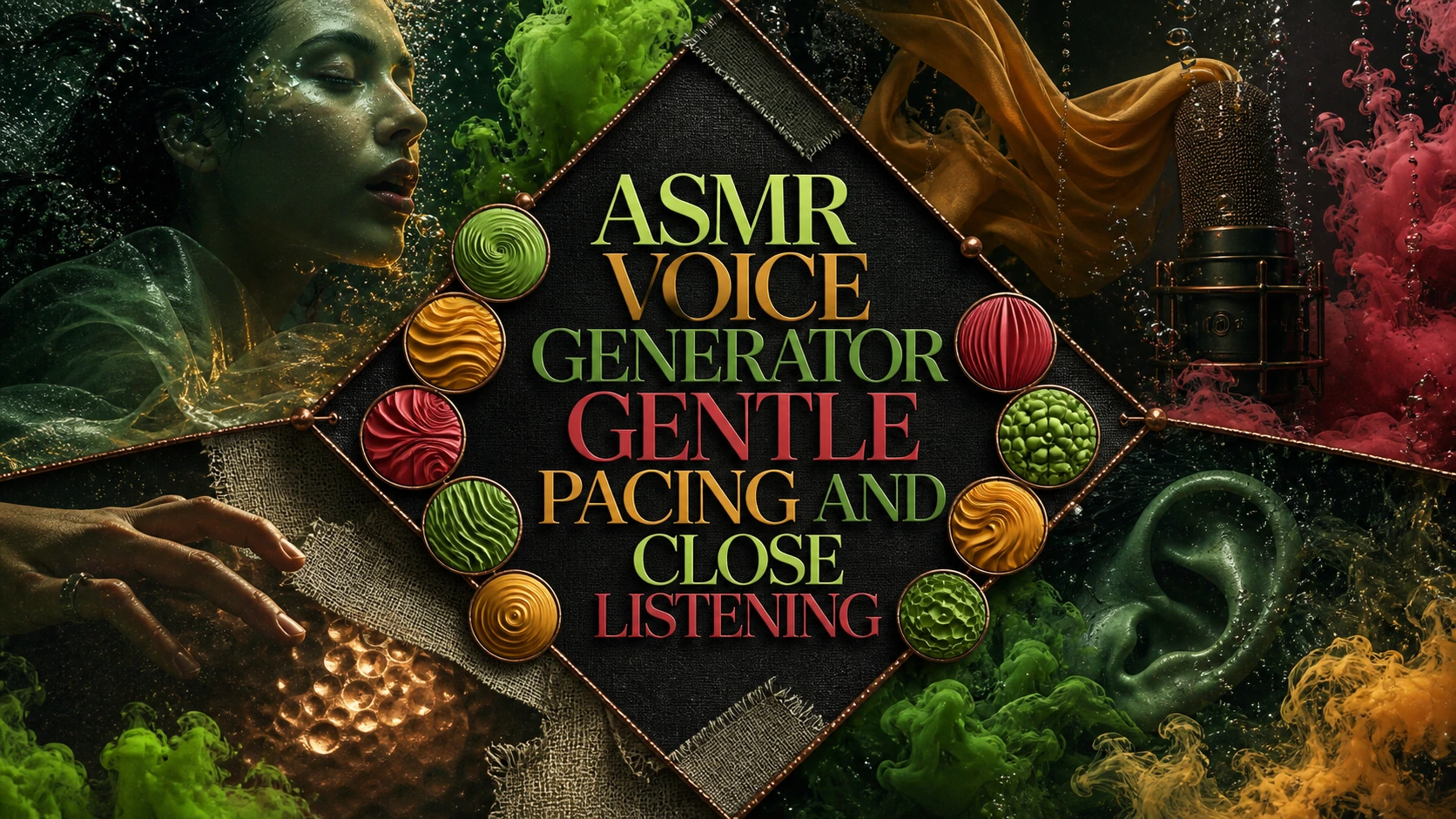 ASMR Voice Generator: Gentle Pacing and Close Listening — TtsPlus guide illustration