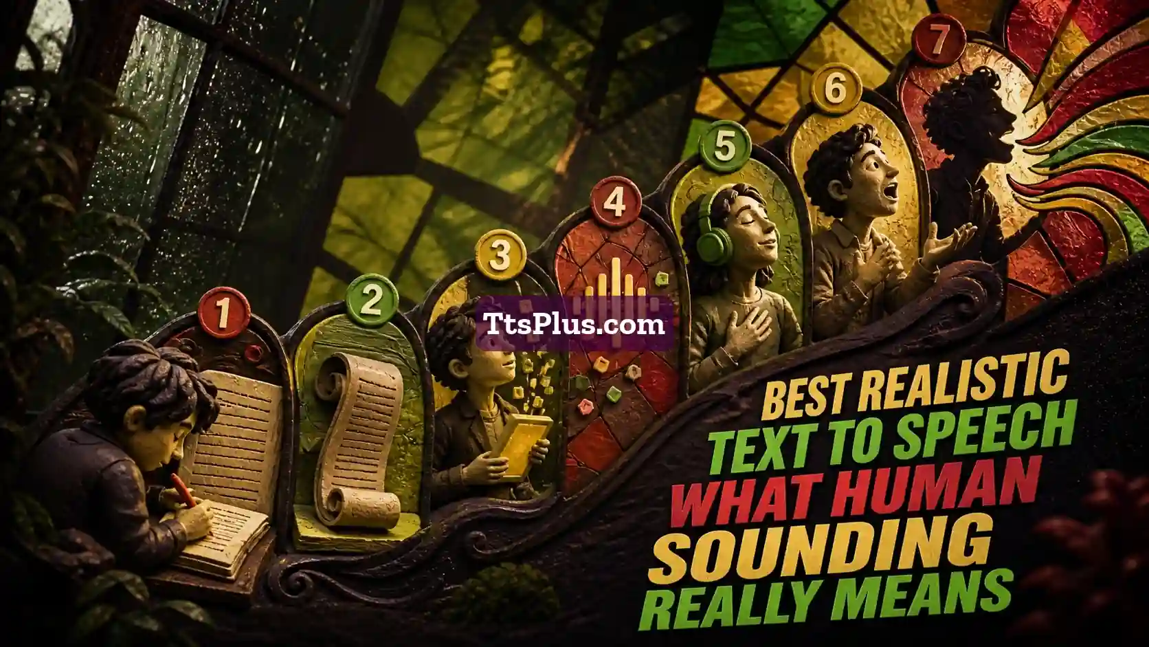 Best Realistic Text to Speech: What “Human-Sounding” Really Means — TtsPlus guide illustration
