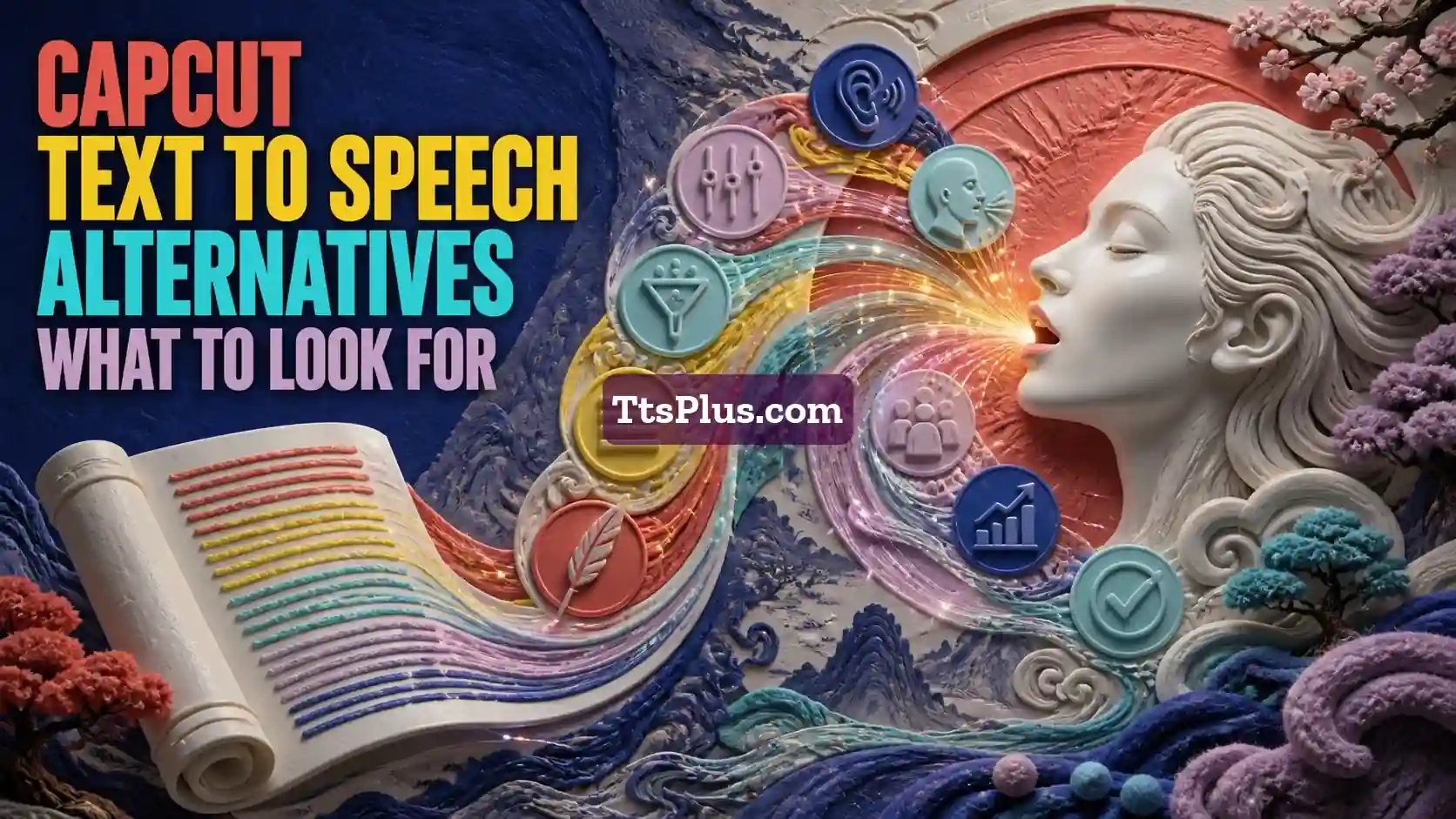 CapCut Text to Speech Alternatives: What to Look for — TtsPlus guide illustration