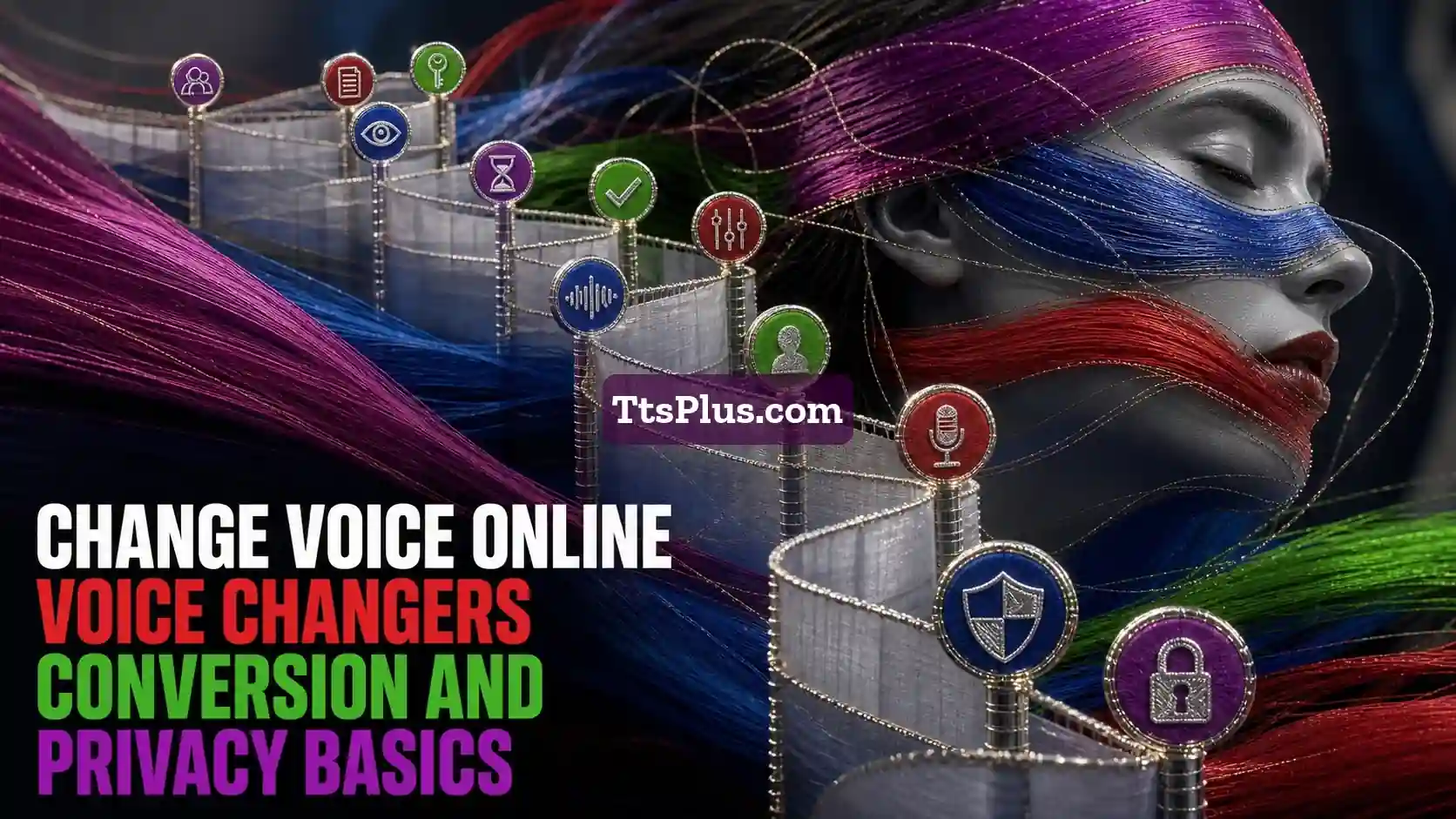 Change Voice Online: Voice Changers, Conversion and Privacy Basics — TtsPlus guide illustration