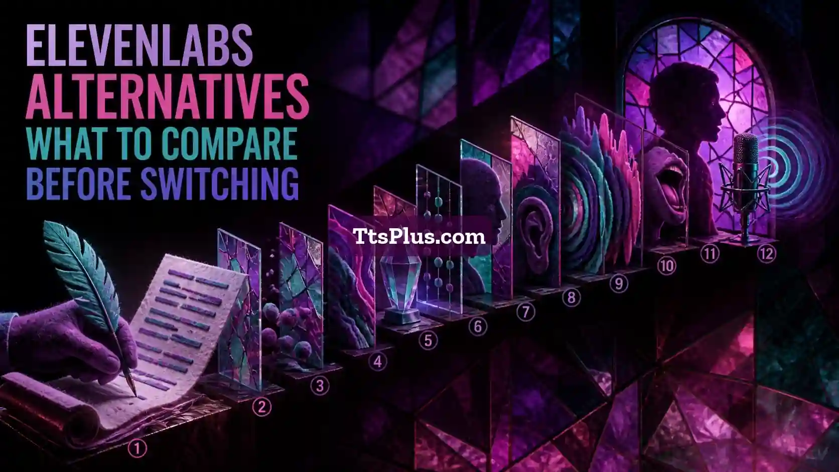 ElevenLabs Alternatives: What to Compare Before Switching — TtsPlus guide illustration