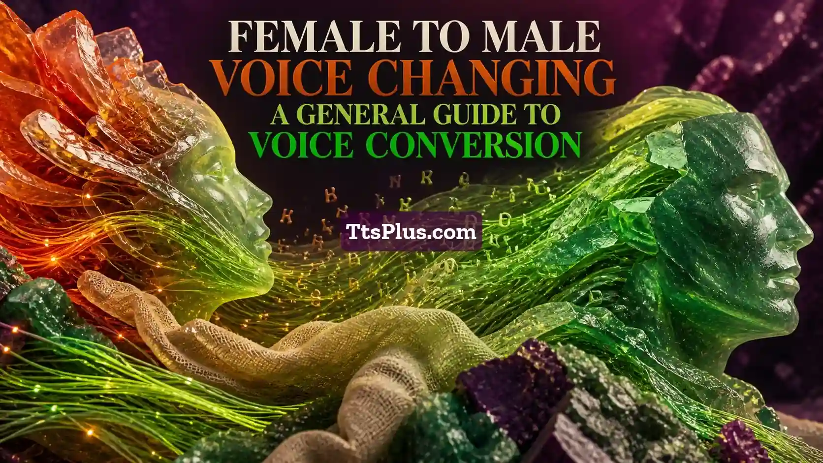 Female-to-Male Voice Changing: A General Guide to Voice Conversion — TtsPlus guide illustration