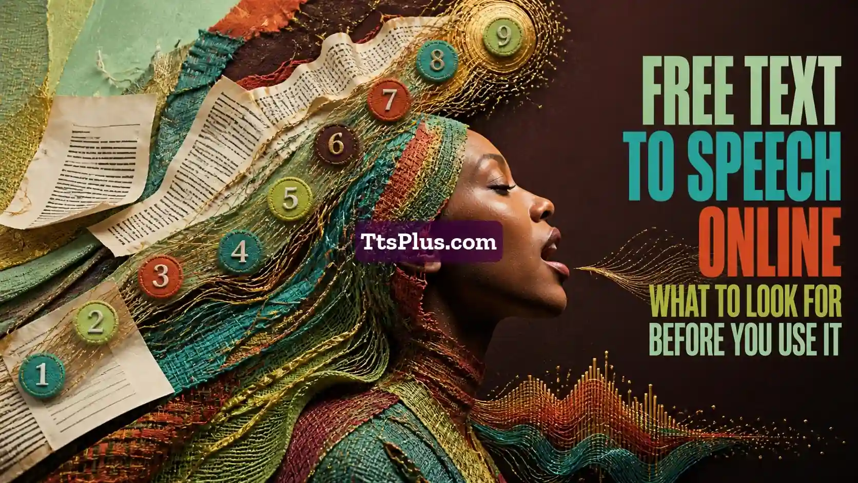 Free Text to Speech Online: What to Look for Before You Use It — TtsPlus guide illustration