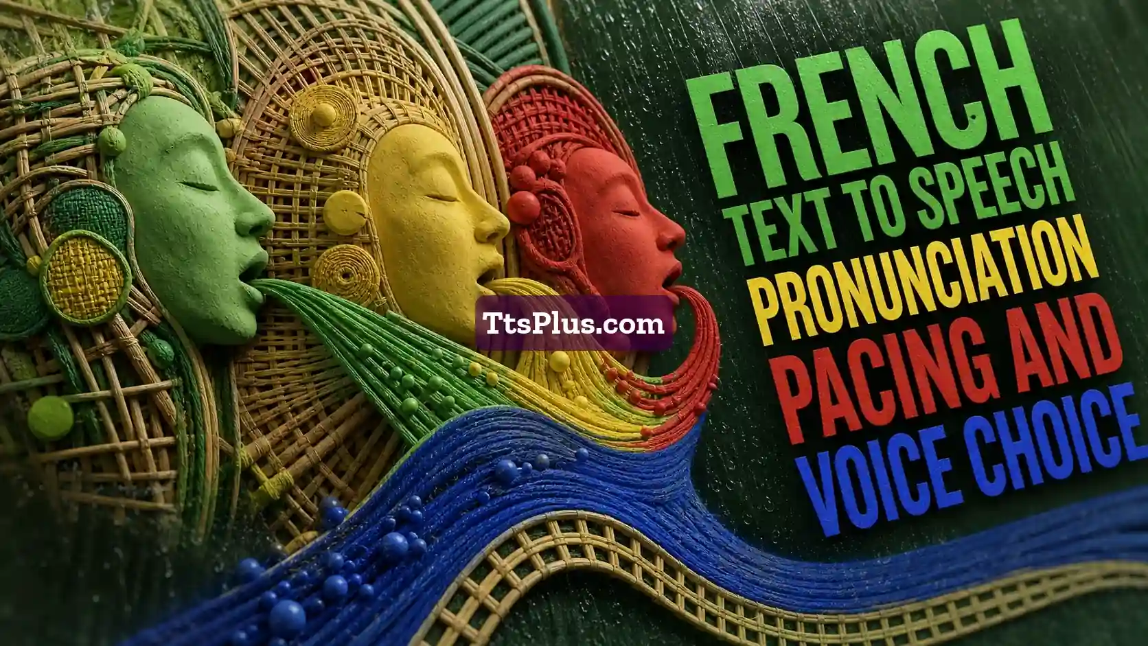 French Text to Speech: Pronunciation, Pacing and Voice Choice — TtsPlus guide illustration