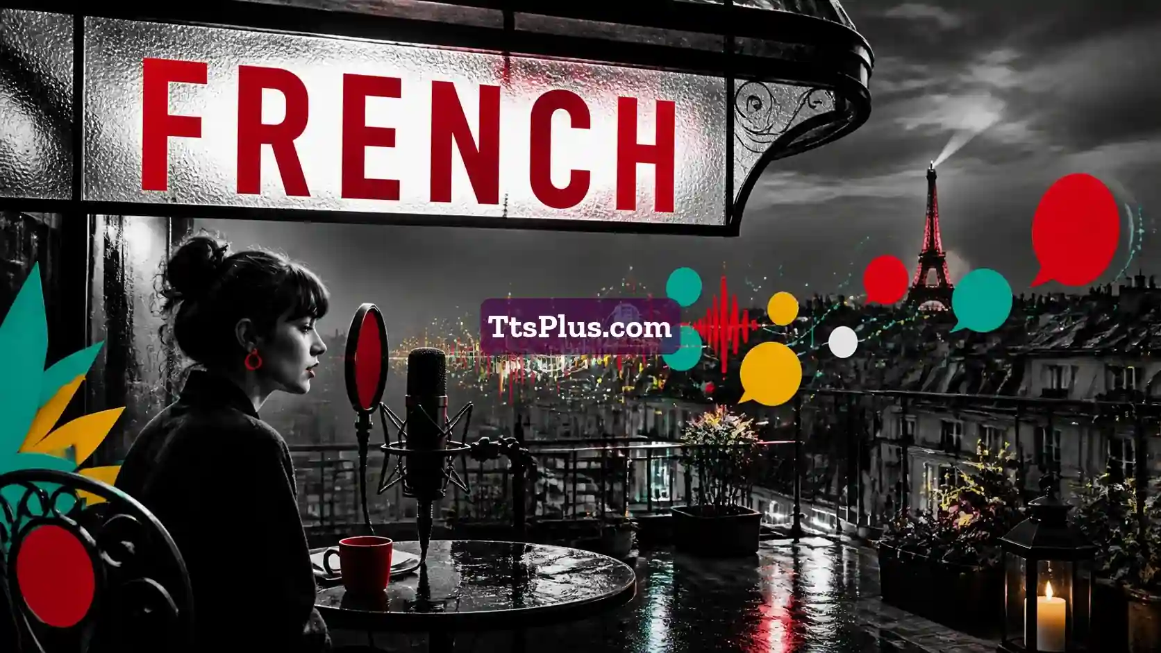 French Text to Speech illustration