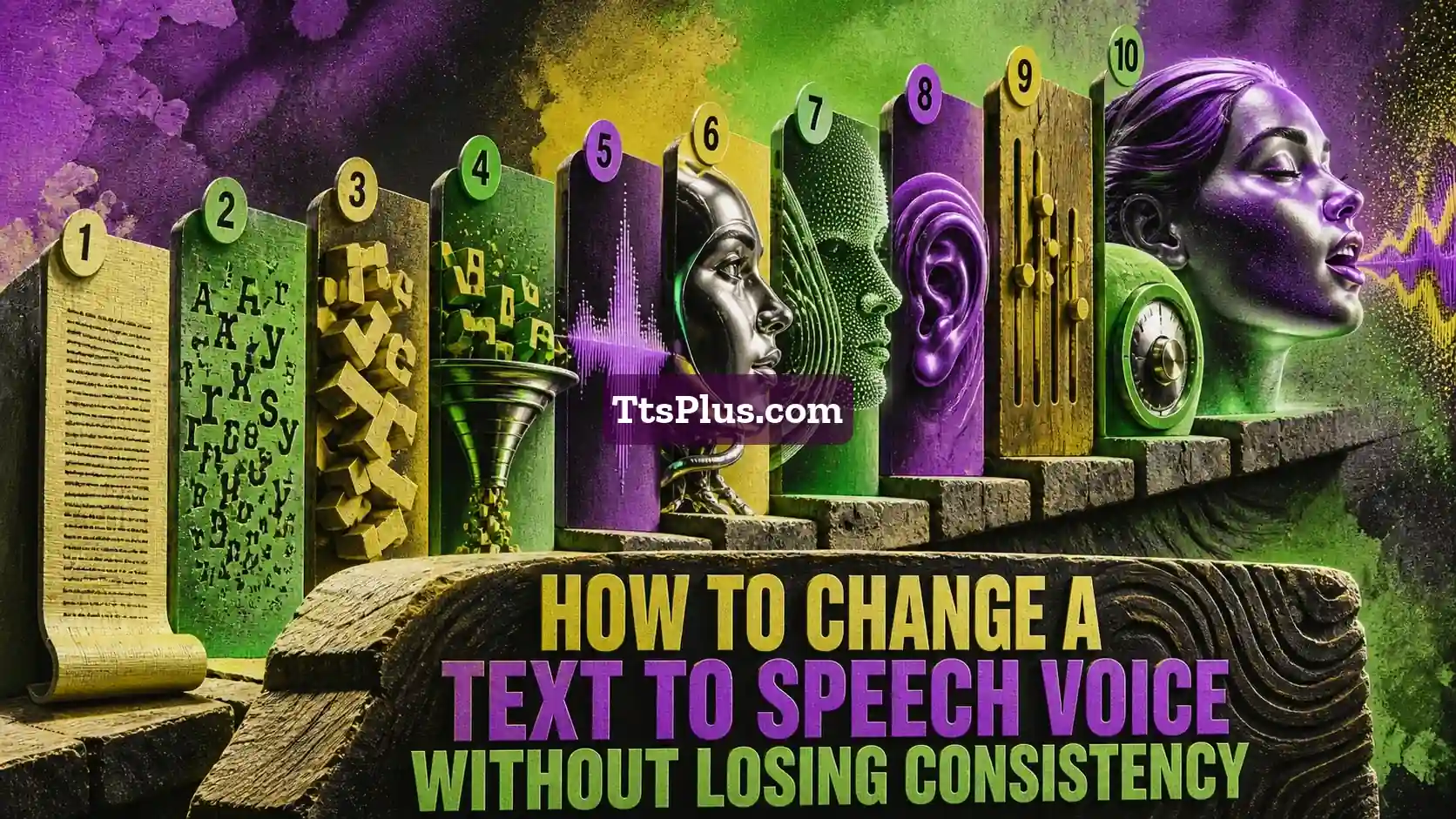 How to Change a Text-to-Speech Voice Without Losing Consistency — TtsPlus guide illustration