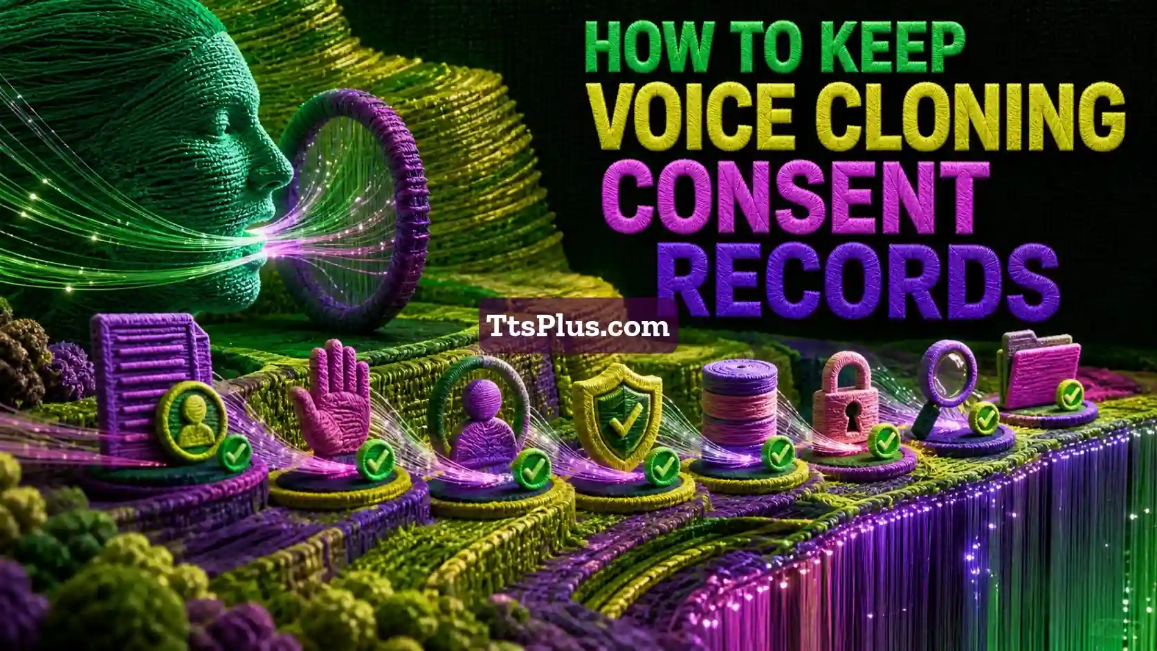 How to Keep Voice-Cloning Consent Records — TtsPlus guide illustration