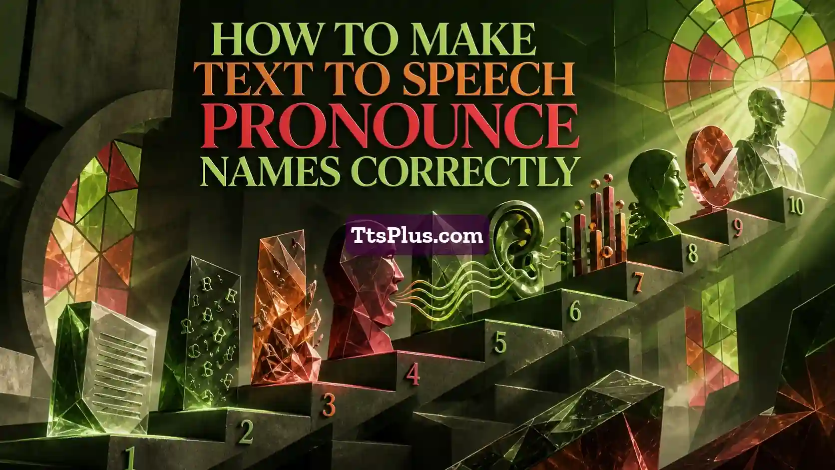 How to Make Text to Speech Pronounce Names Correctly — TtsPlus guide illustration