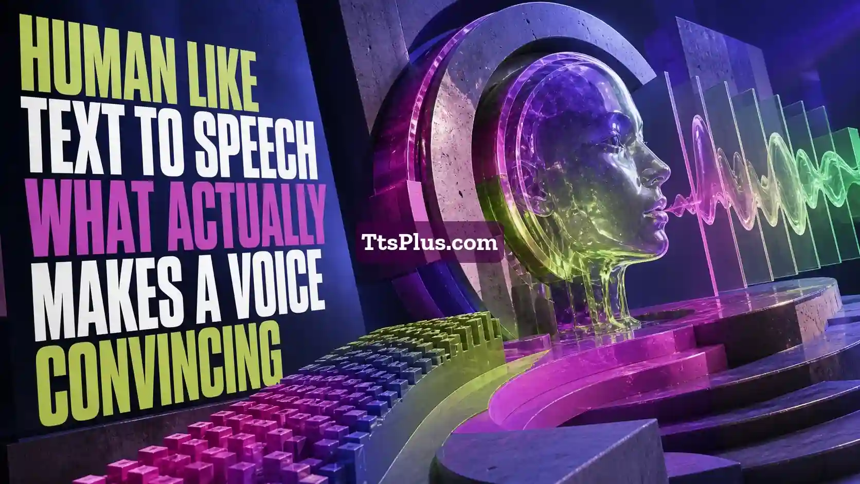 Human-Like Text to Speech: What Actually Makes a Voice Convincing? — TtsPlus guide illustration