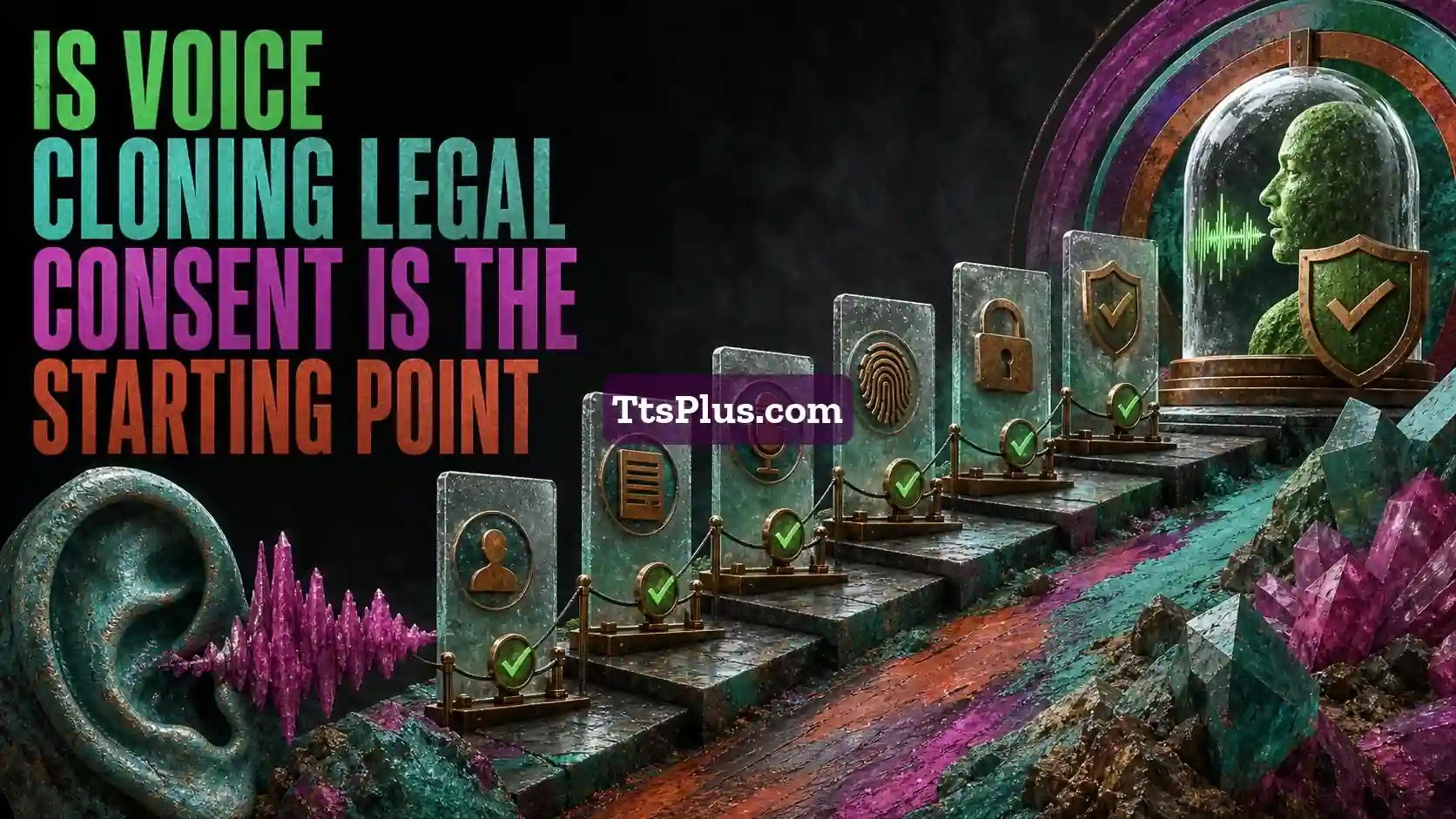 Is Voice Cloning Legal? Consent Is the Starting Point — TtsPlus guide illustration