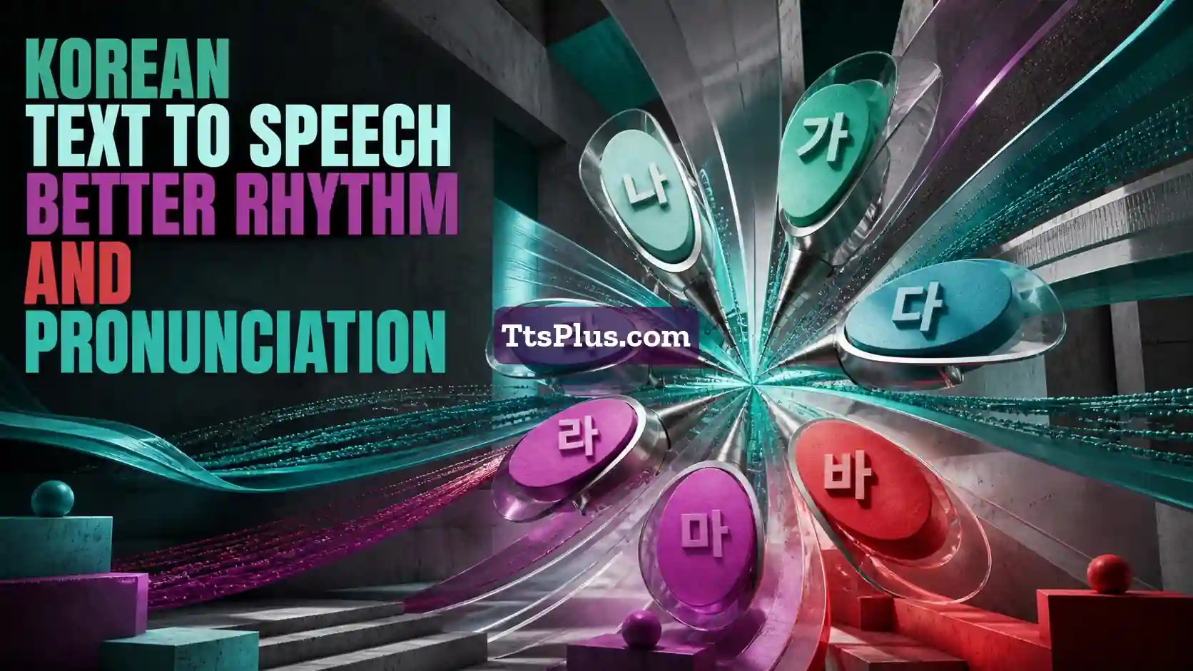 Korean Text to Speech: Better Rhythm and Pronunciation — TtsPlus guide illustration