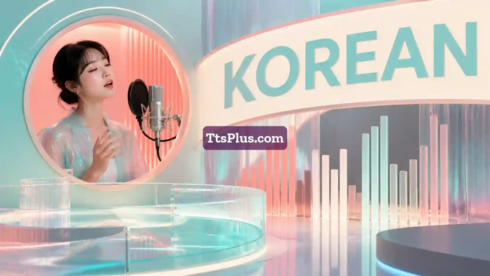 Korean Text to Speech illustration