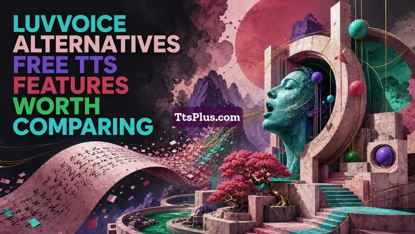 Luvvoice Alternatives: Free TTS Features Worth Comparing — TtsPlus guide illustration