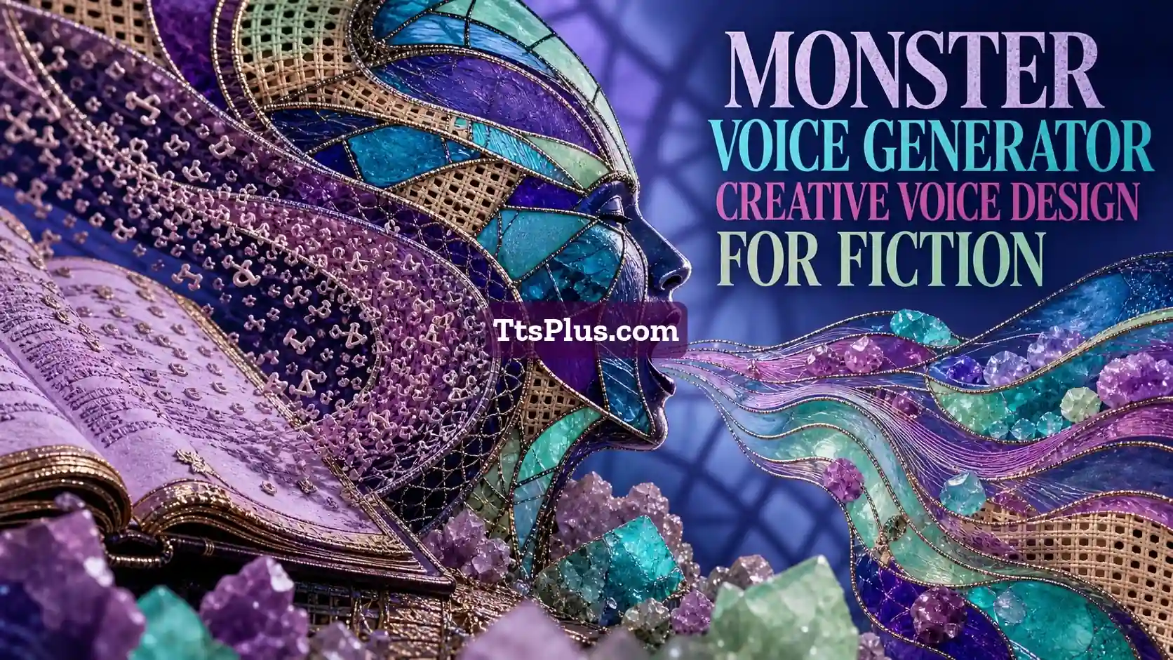 Monster Voice Generator: Creative Voice Design for Fiction — TtsPlus guide illustration