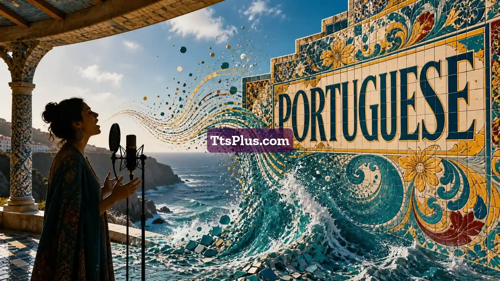 Portuguese Text to Speech illustration