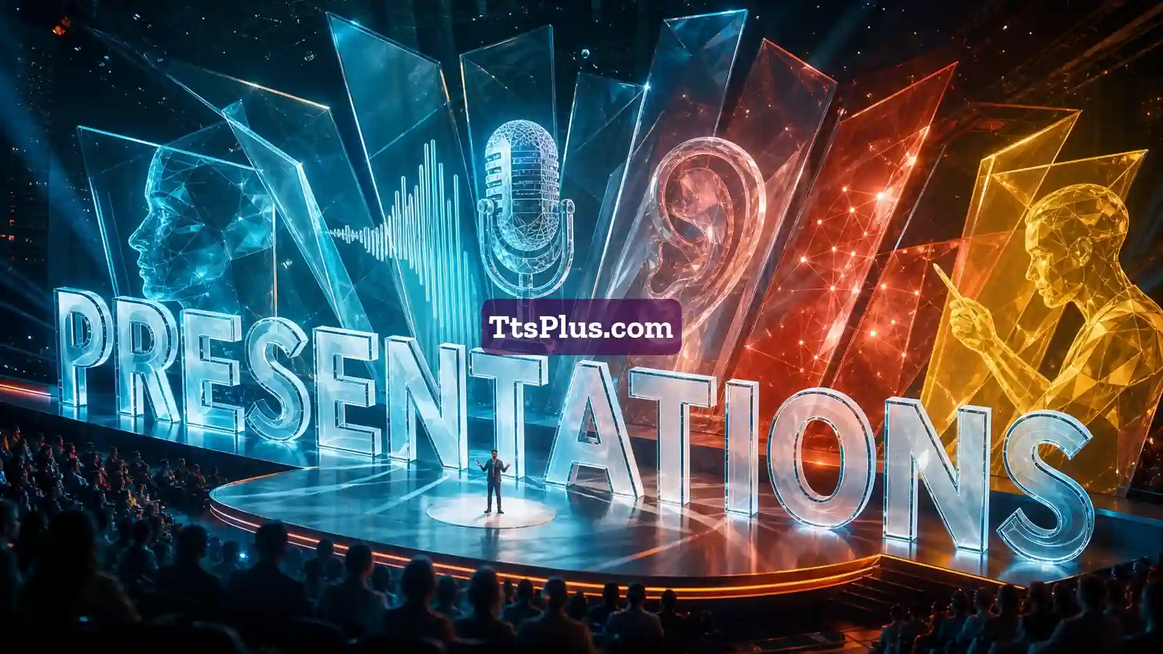 Text to Speech for Presentations illustration