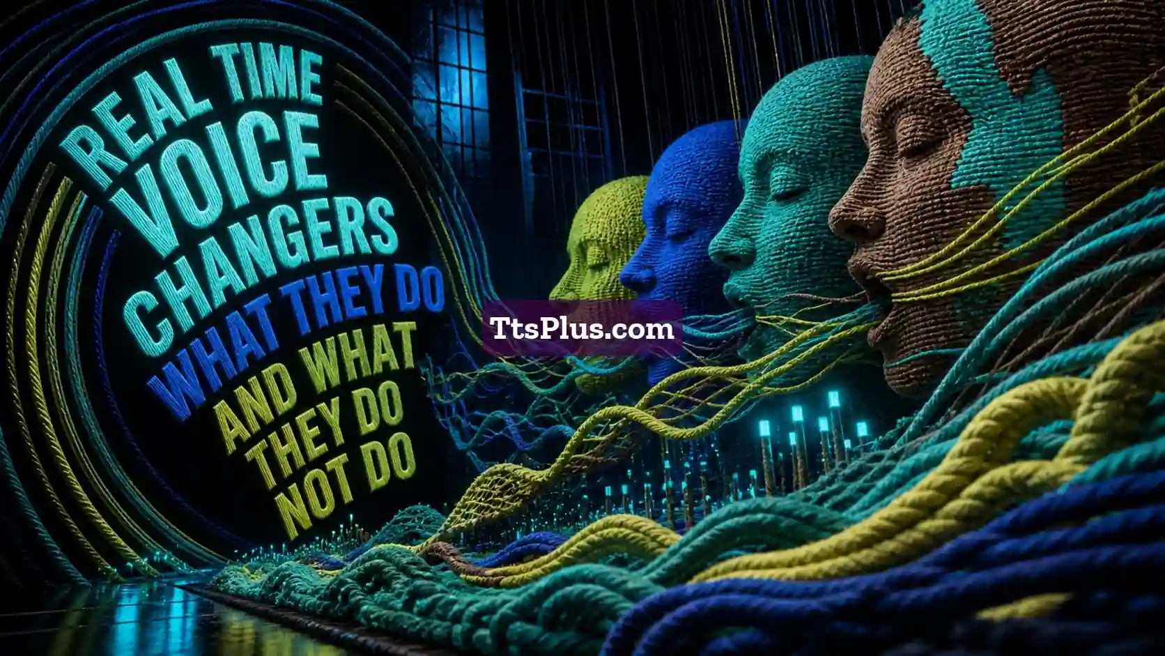 Real-Time Voice Changers: What They Do and What They Do Not Do — TtsPlus guide illustration