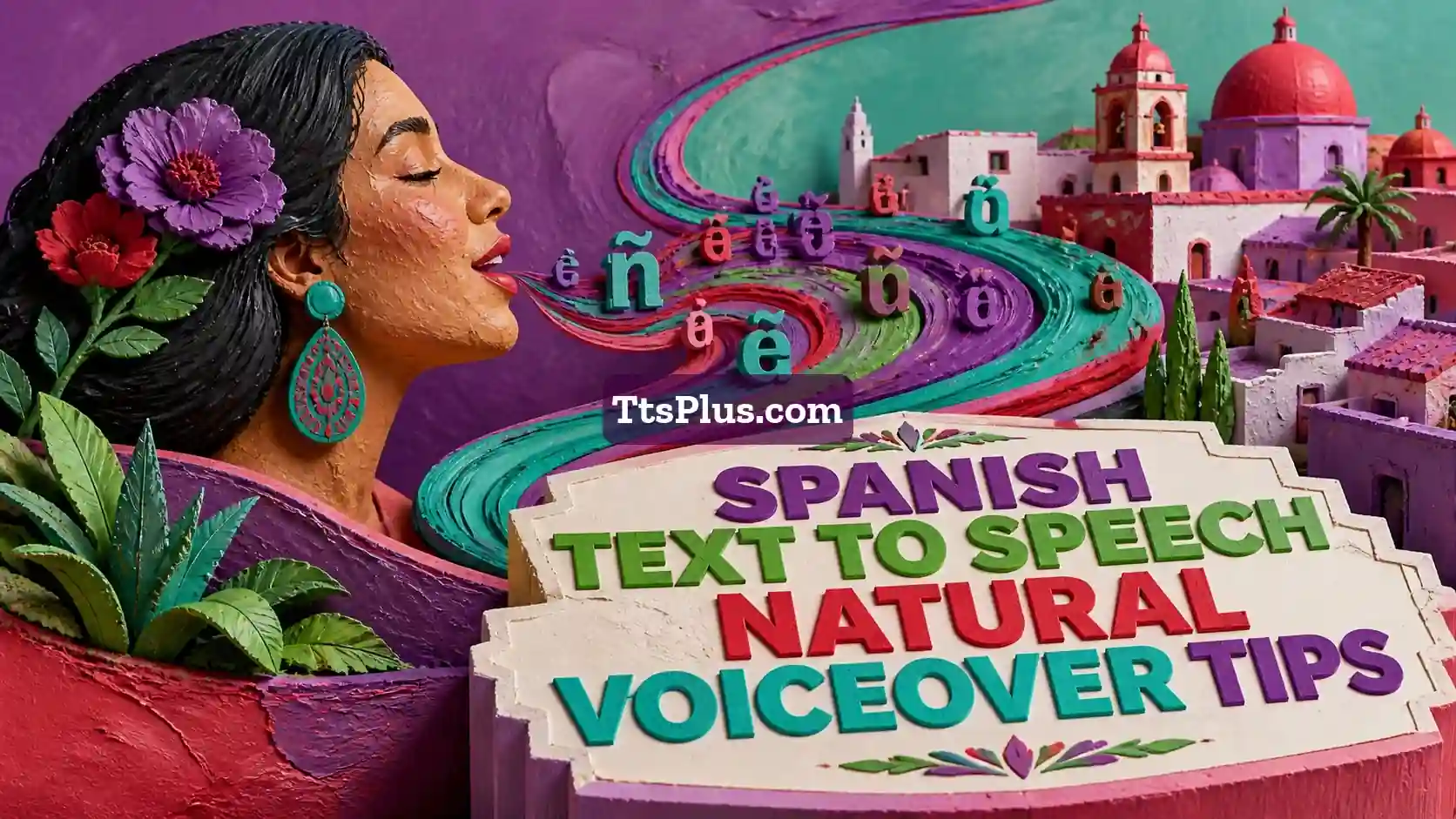 Spanish Text to Speech: Natural Voiceover Tips — TtsPlus guide illustration