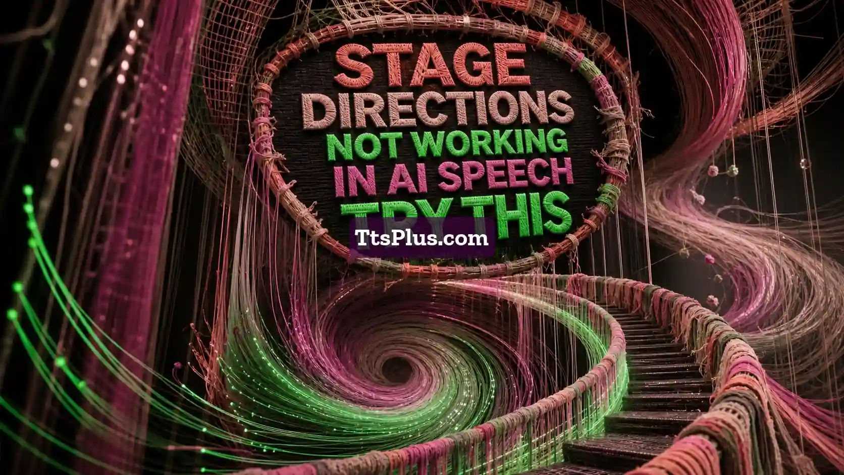 Stage Directions Not Working in AI Speech? Try This — TtsPlus guide illustration