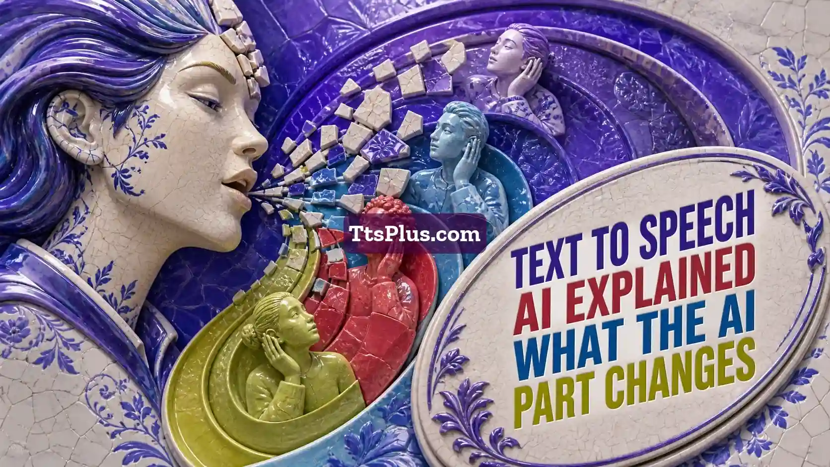 Text to Speech AI Explained: What the “AI” Part Changes — TtsPlus guide illustration