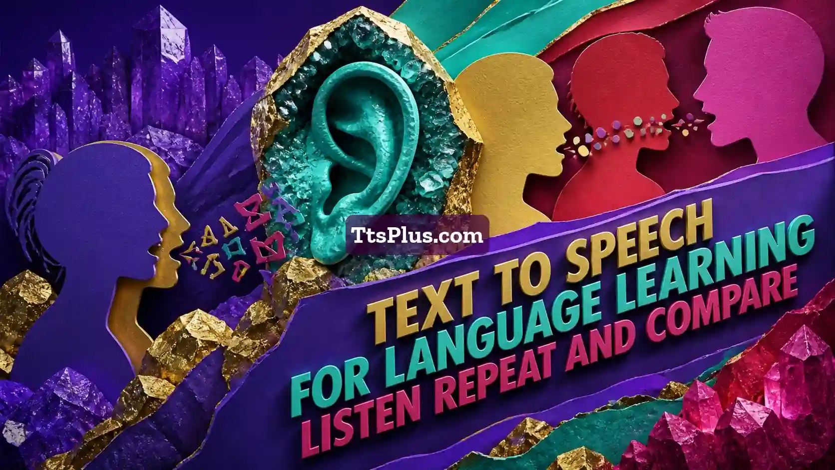 Text to Speech for Language Learning: Listen, Repeat and Compare — TtsPlus guide illustration