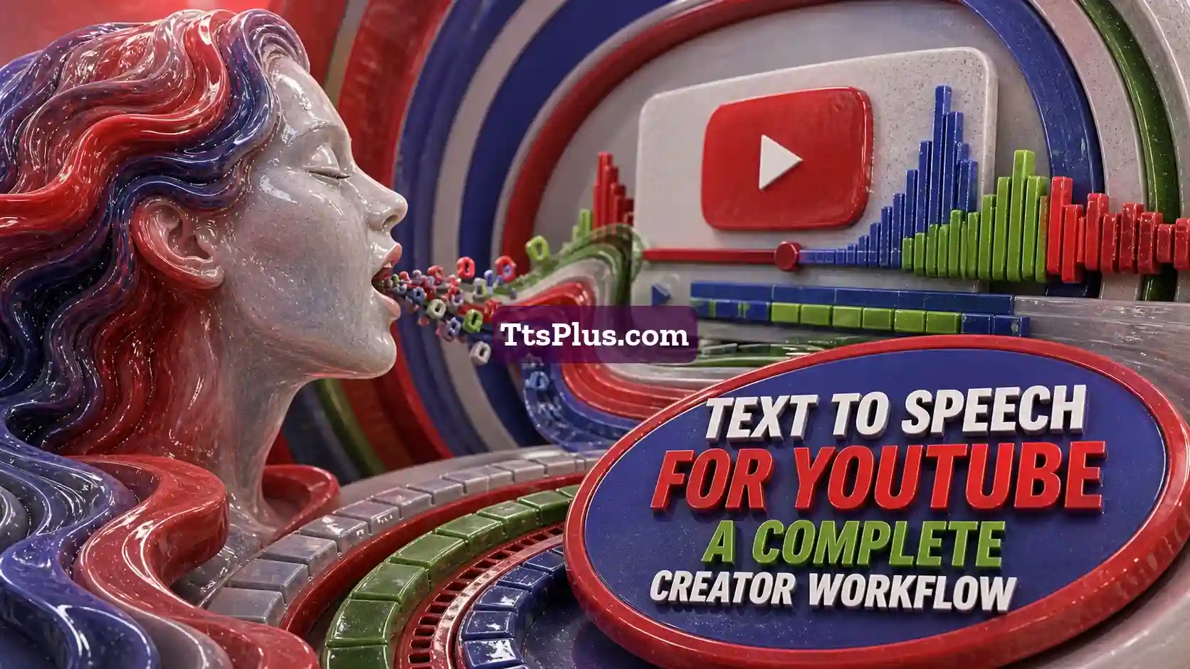Text to Speech for YouTube: A Complete Creator Workflow — TtsPlus guide illustration