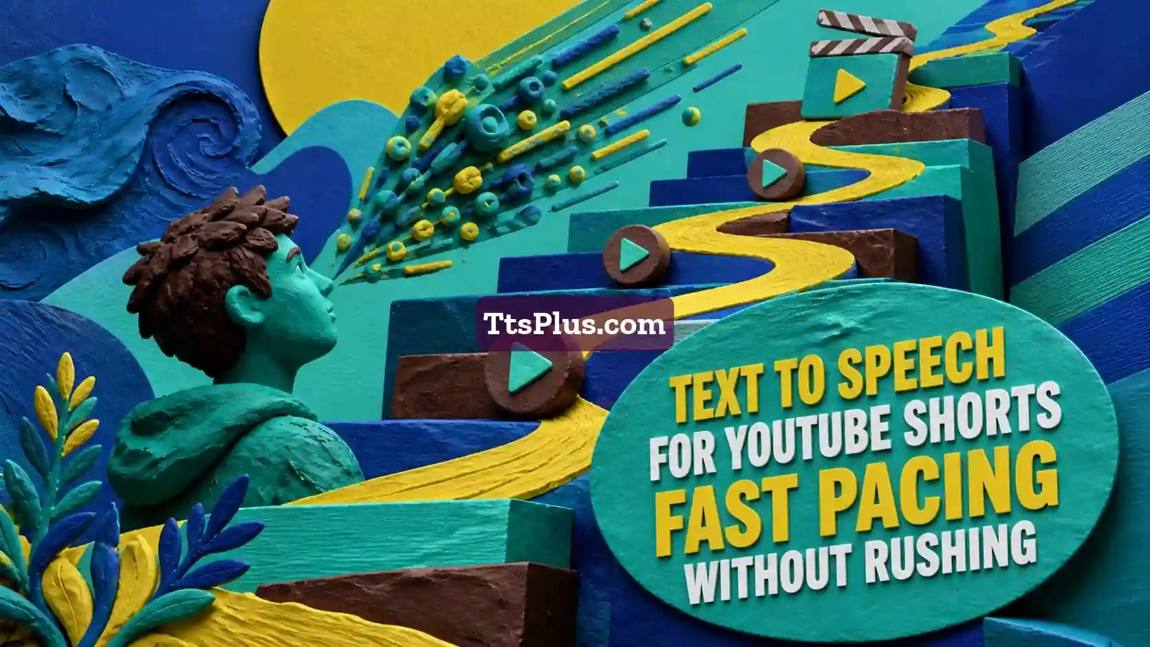 Text to Speech for YouTube Shorts: Fast Pacing Without Rushing — TtsPlus guide illustration