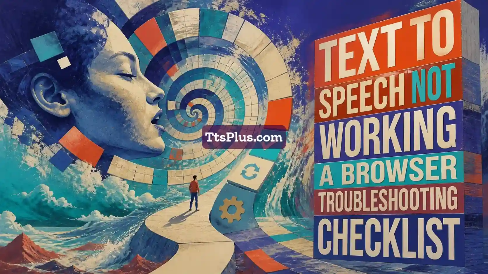 Text to Speech Not Working: A Browser Troubleshooting Checklist — TtsPlus guide illustration