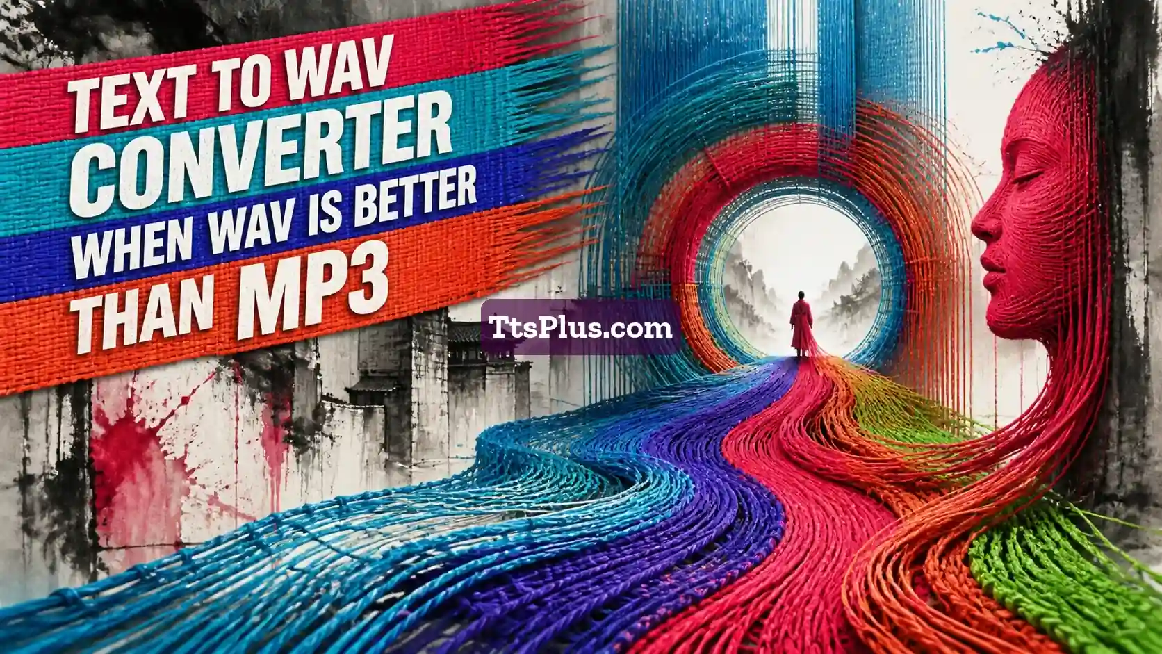 Text to WAV Converter: When WAV Is Better Than MP3 — TtsPlus guide illustration