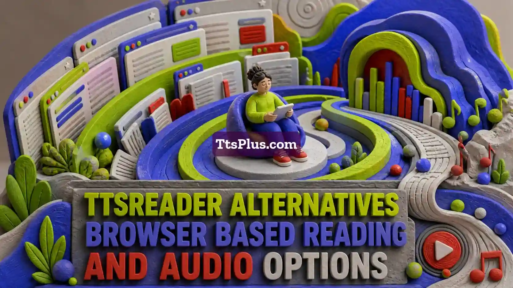 TTSReader Alternatives: Browser-Based Reading and Audio Options — TtsPlus guide illustration