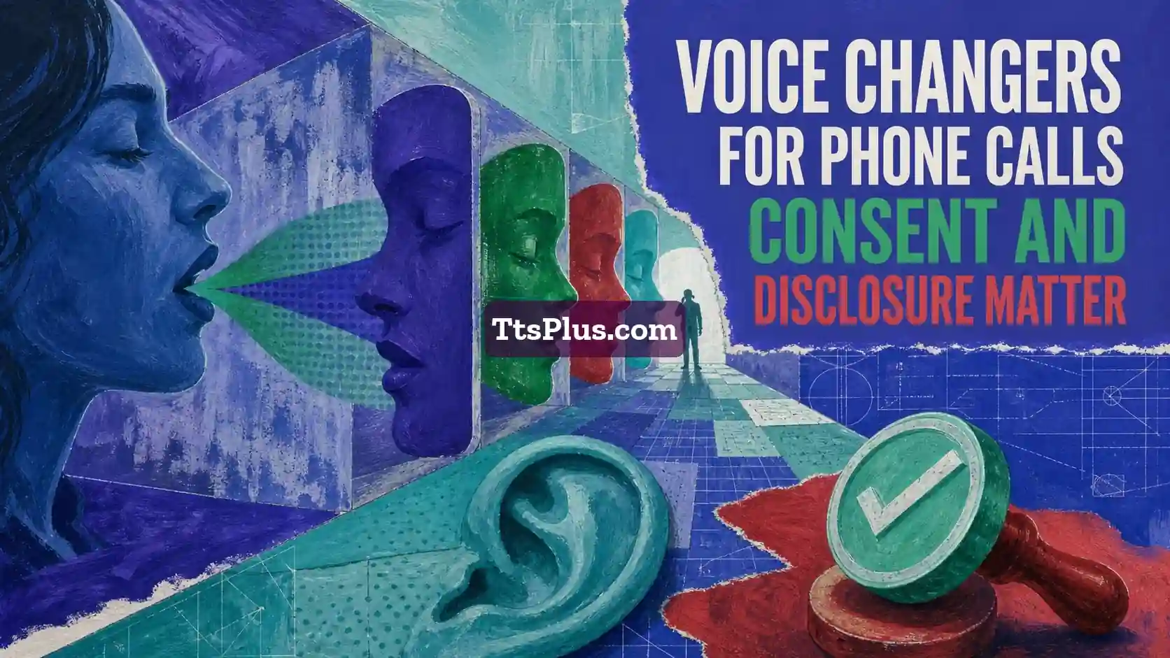 Voice Changers for Phone Calls: Consent and Disclosure Matter — TtsPlus guide illustration