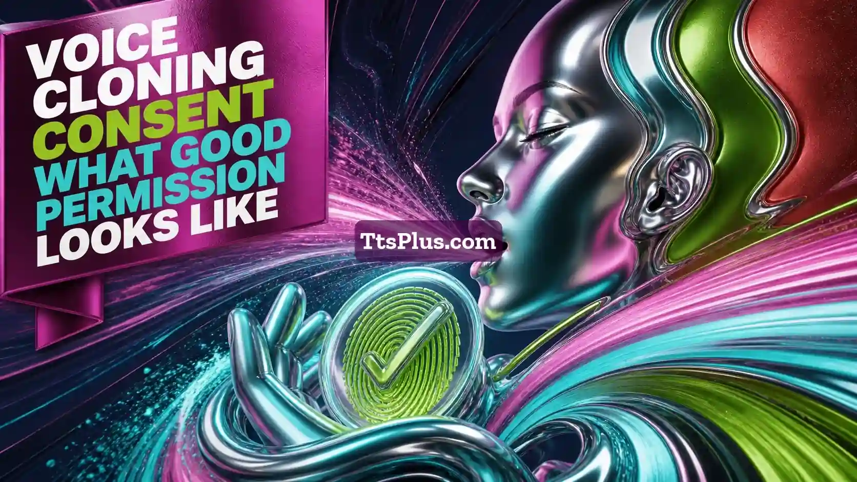 Voice Cloning Consent: What Good Permission Looks Like — TtsPlus guide illustration