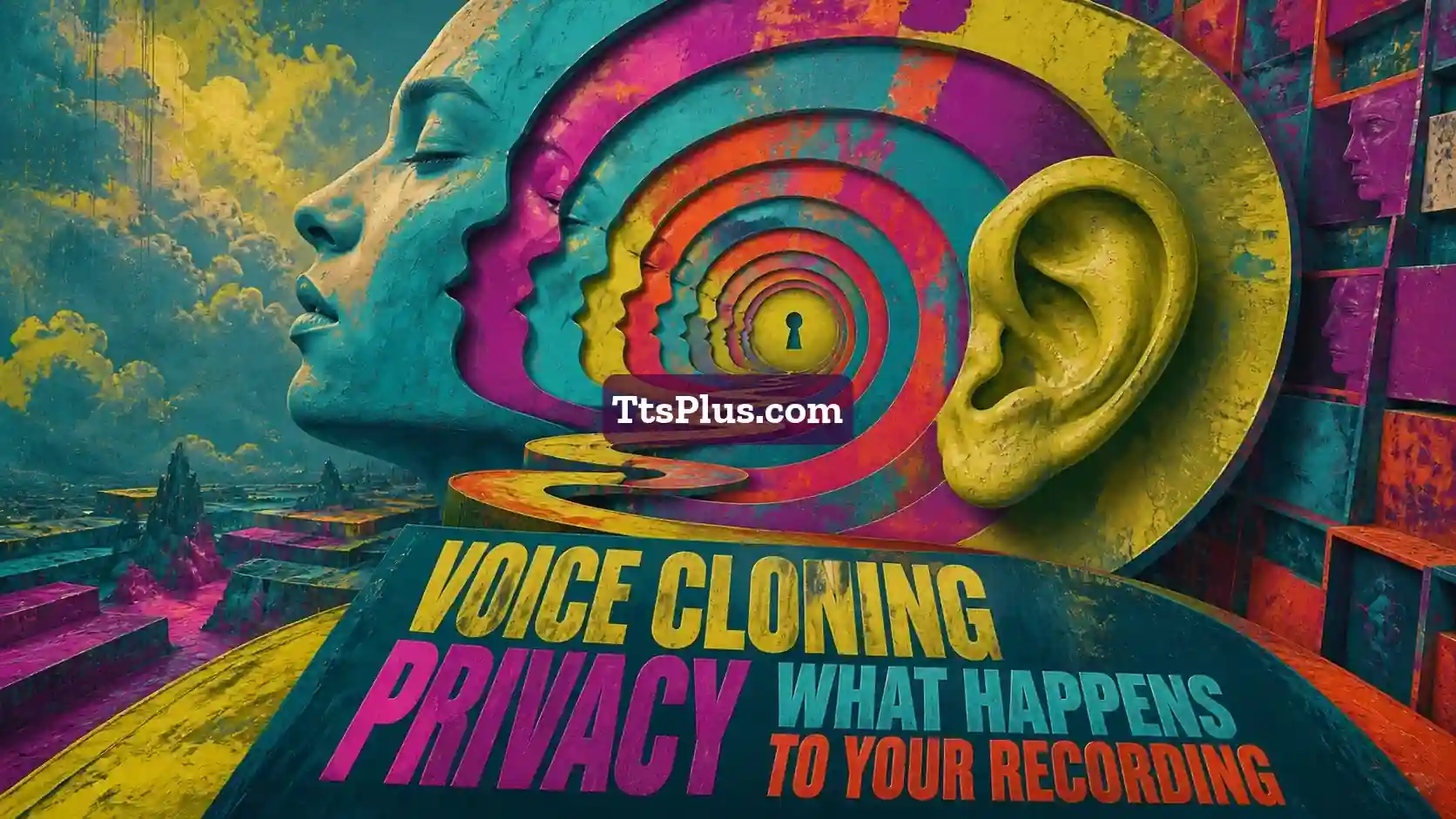 Voice Cloning Privacy: What Happens to Your Recording? — TtsPlus guide illustration