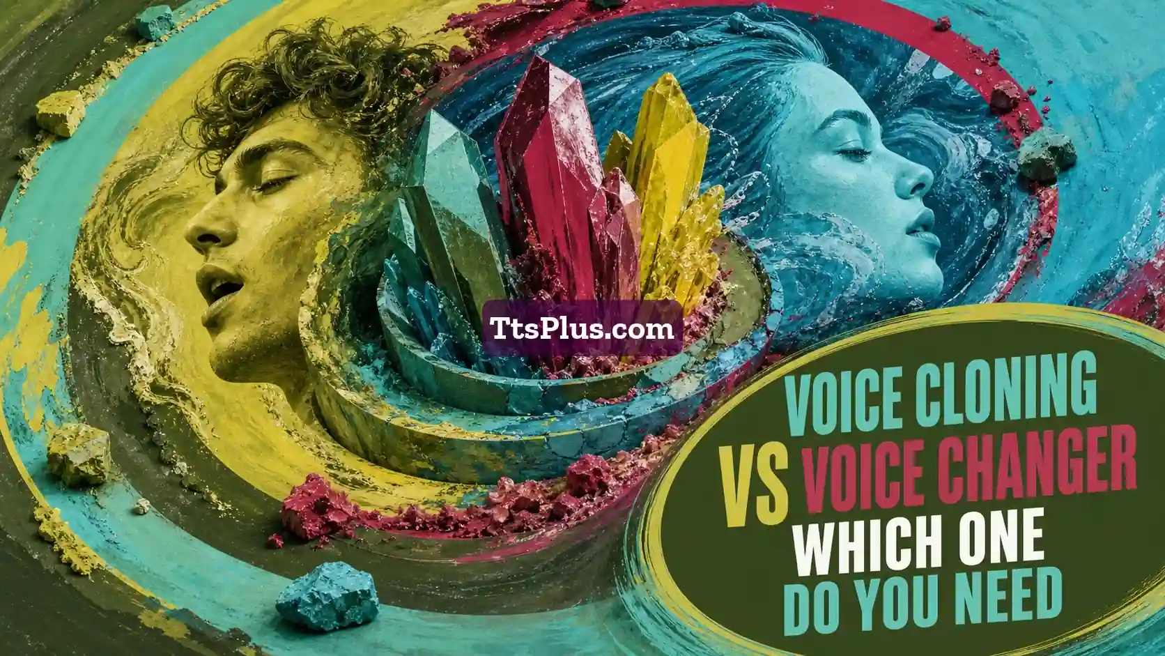 Voice Cloning vs Voice Changer: Which One Do You Need? — TtsPlus guide illustration