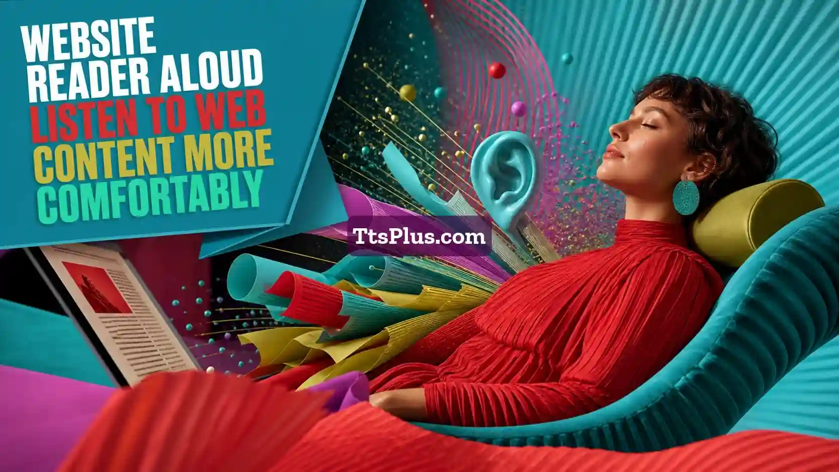 Website Reader Aloud: Listen to Web Content More Comfortably — TtsPlus guide illustration