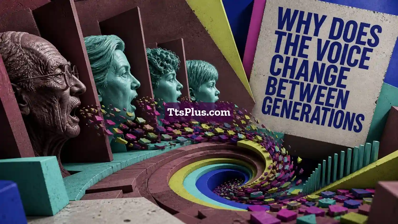 Why Does the Voice Change Between Generations? — TtsPlus guide illustration