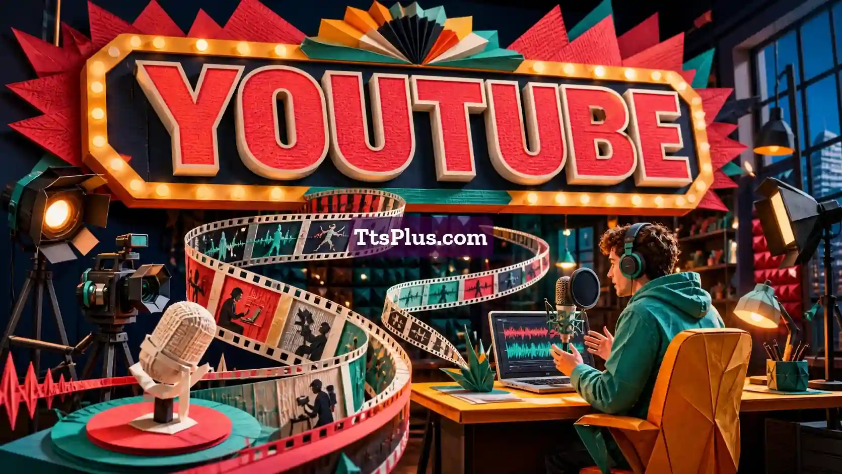 Text to Speech for YouTube illustration